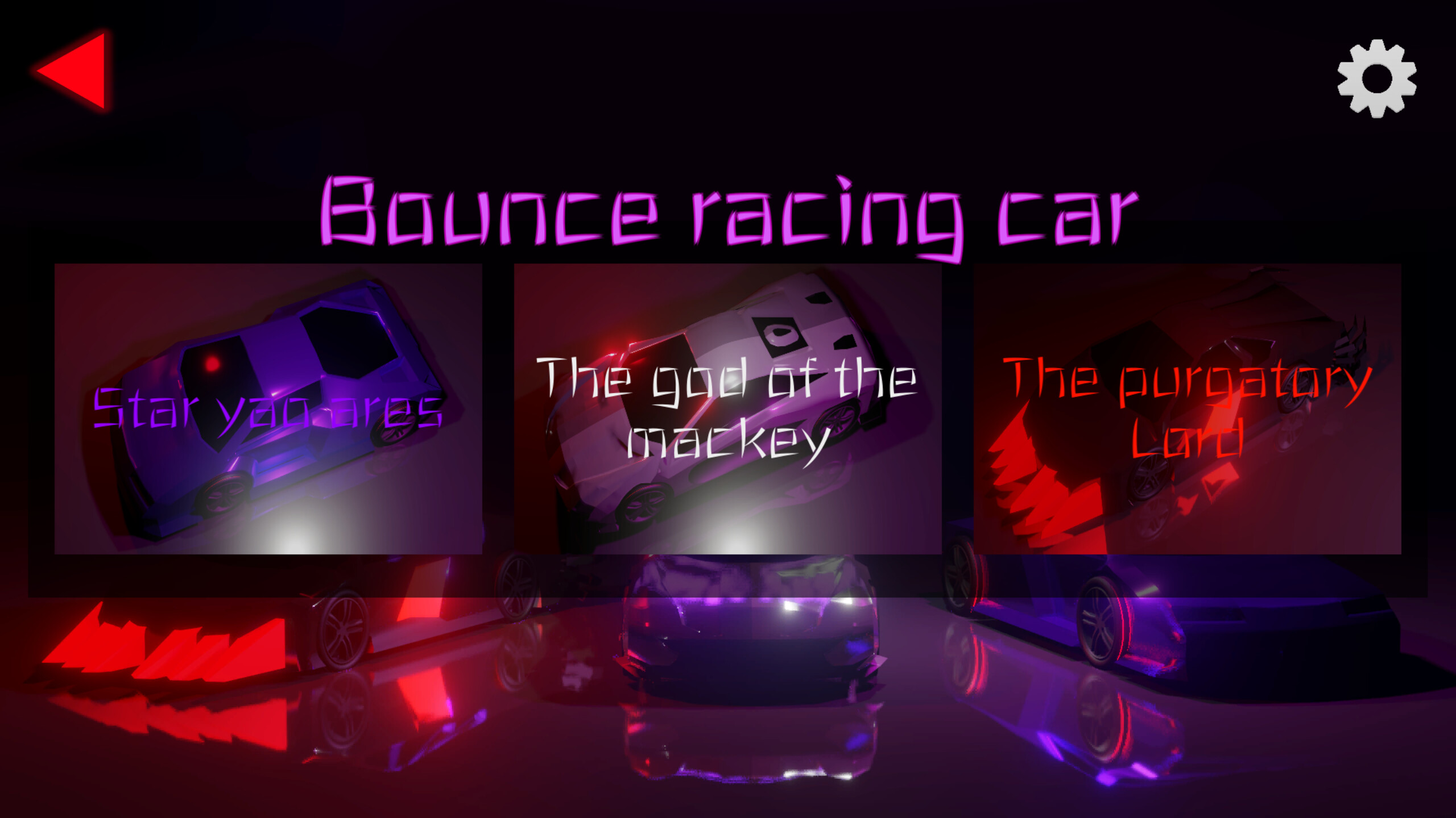 Bounce racing car screenshot 2