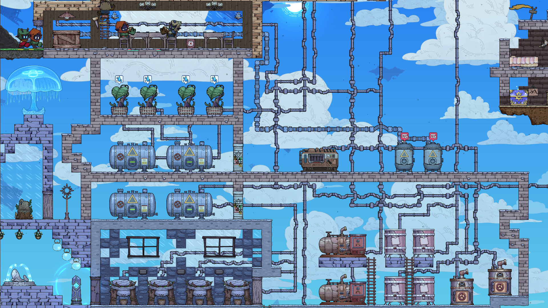 CLOUD DWELLERS screenshot 5