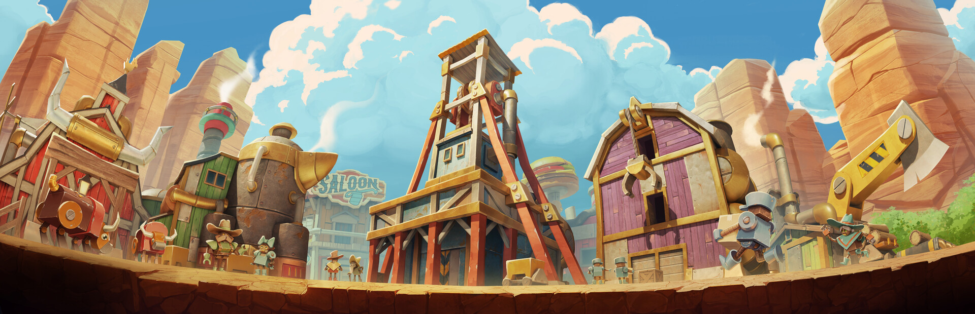 Игра SteamWorld Build