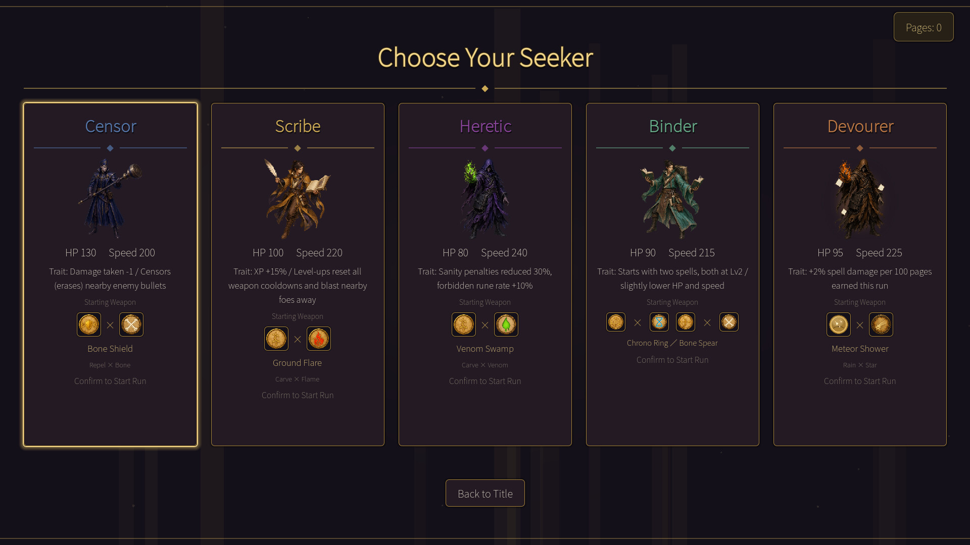 Arcane Survivors trailer