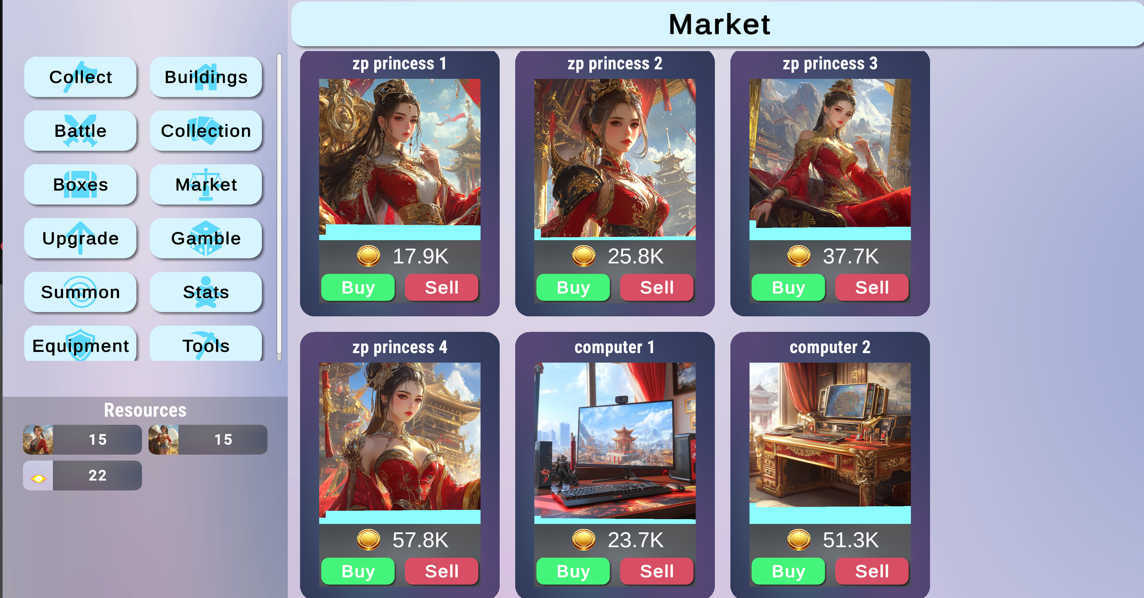Zodiac Empire TCG screenshot 4