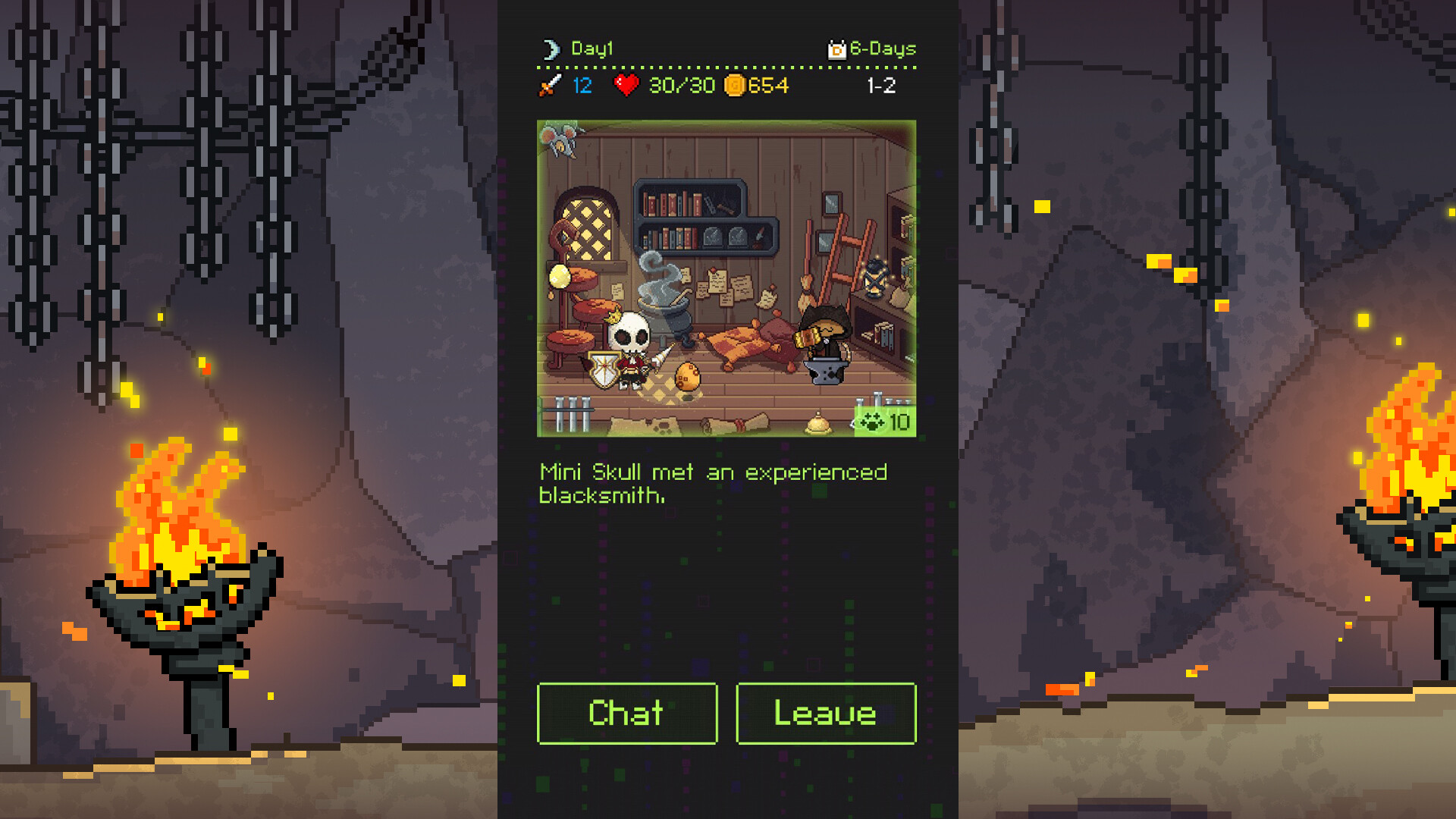 mini skull trailer