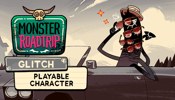 Monster Roadtrip Playable character - Glitch