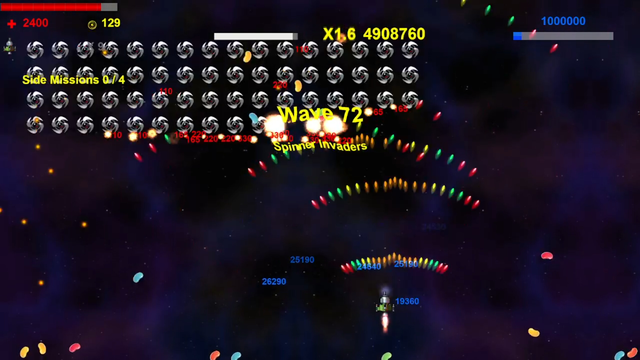 Spinner Invaders 2: A Mad Revenge screenshot 1