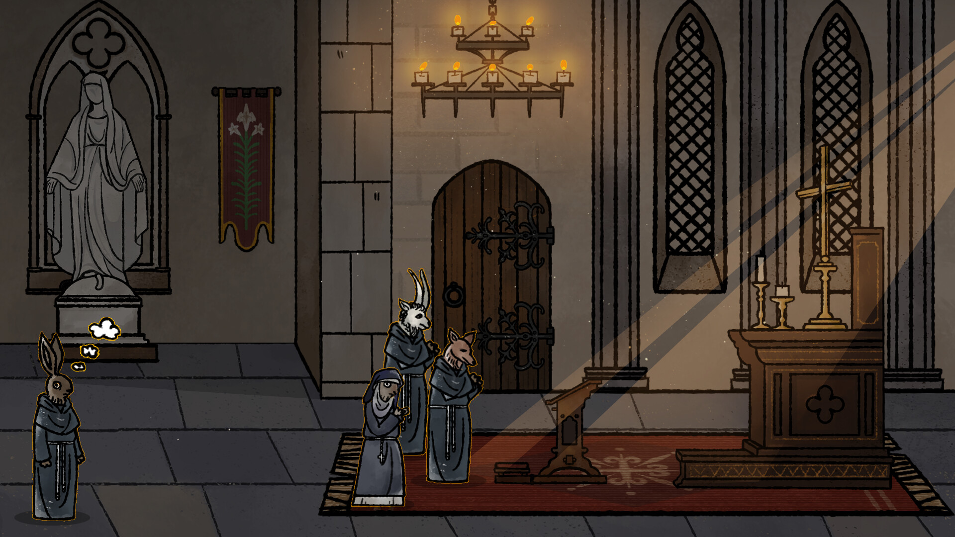 Abbey Chronicle: Desktop Cloister screenshot 4
