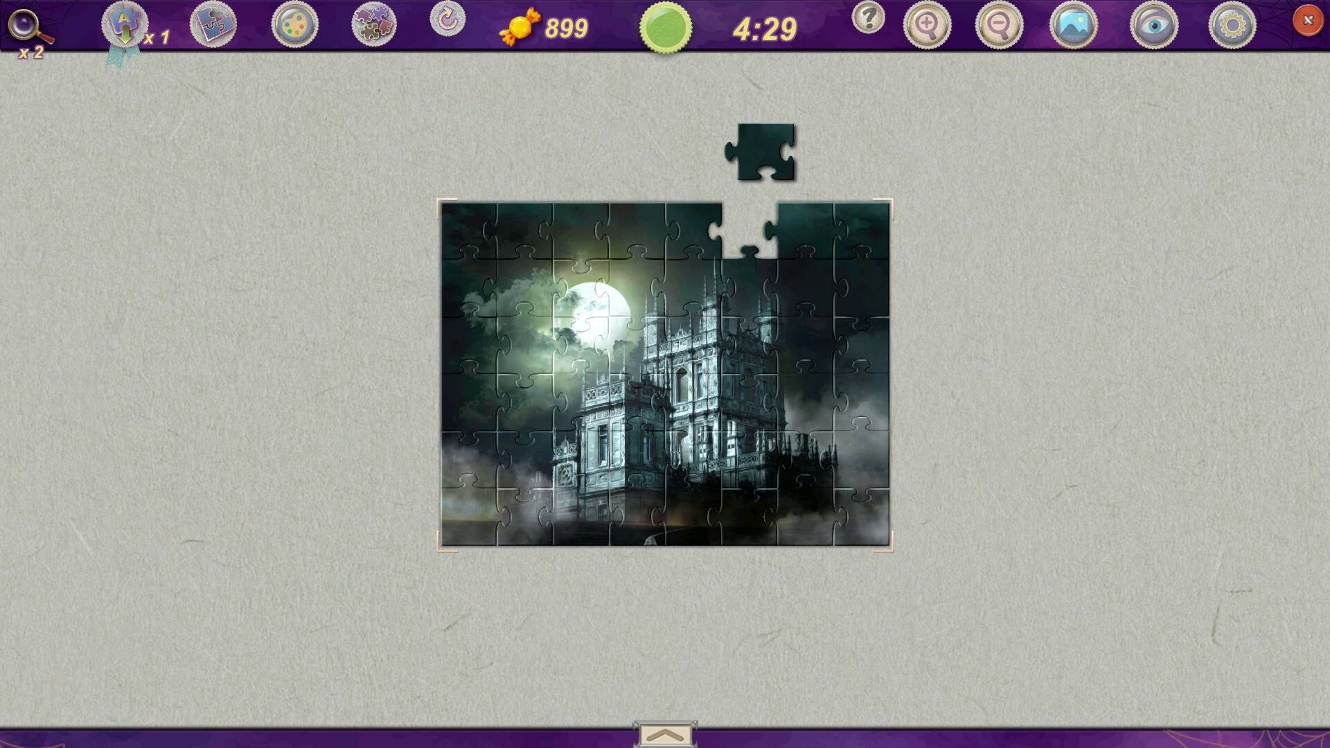 Sweet Holiday Jigsaws: Trick or Treat screenshot 3