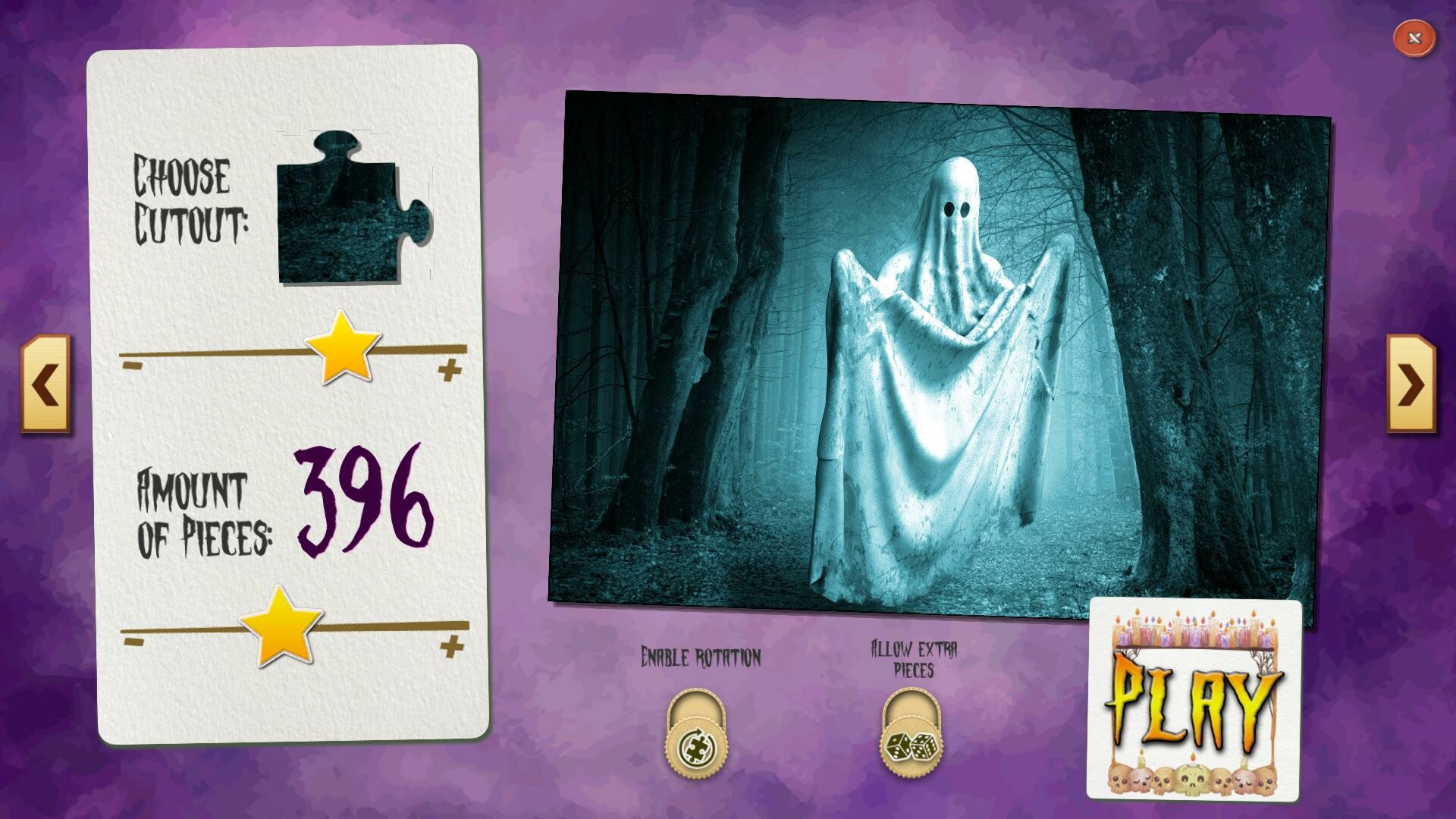 Sweet Holiday Jigsaws: Trick or Treat screenshot 5