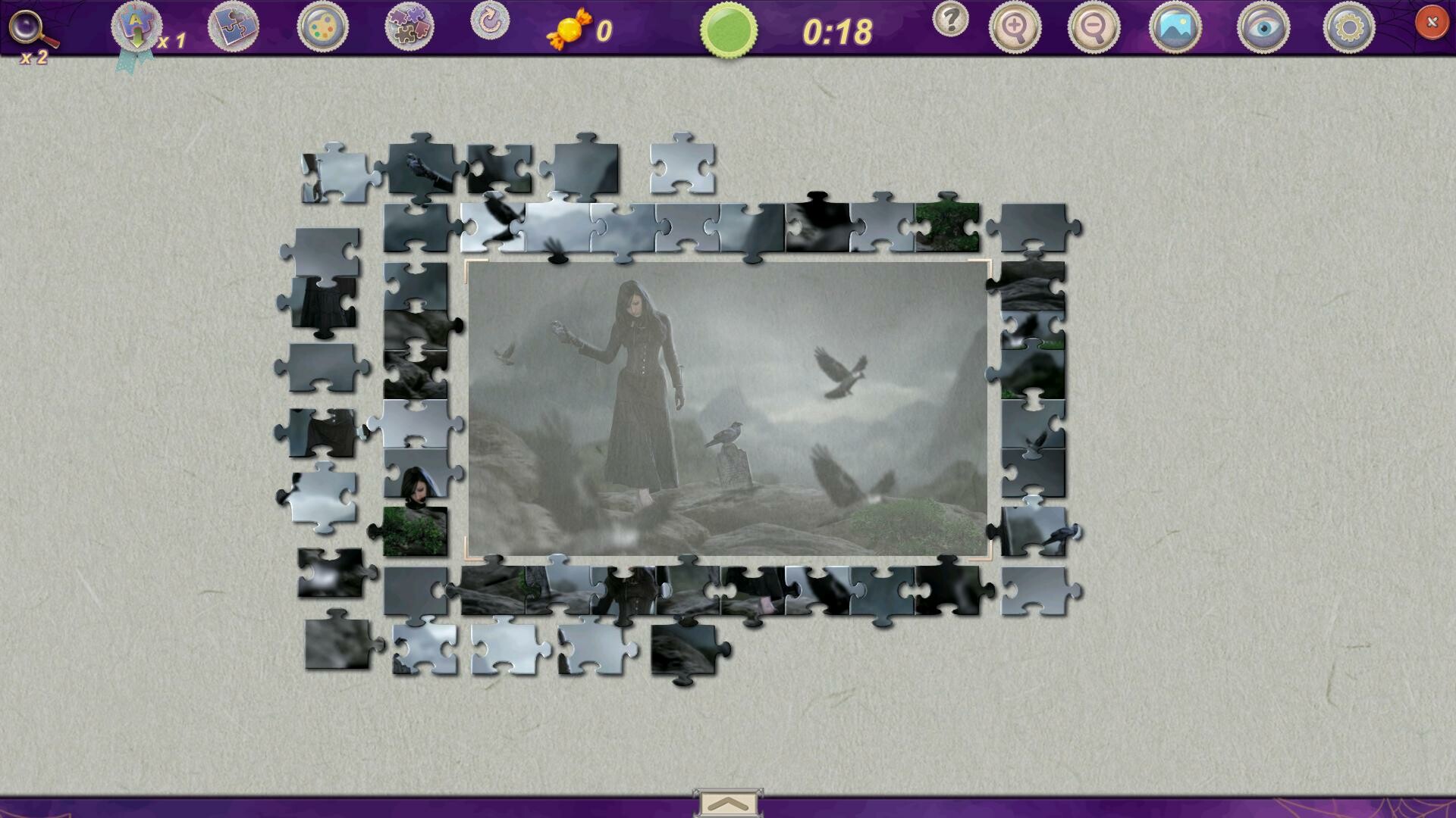 Sweet Holiday Jigsaws: Trick or Treat screenshot 4