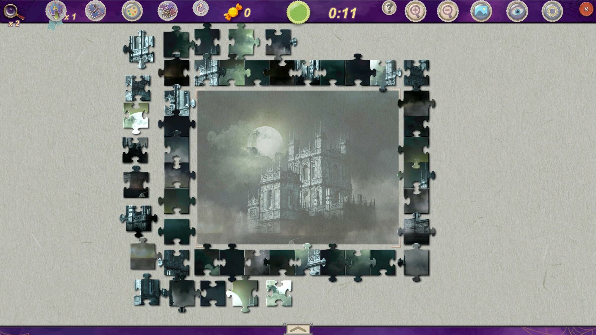 Sweet Holiday Jigsaws: Trick or Treat screenshot 2