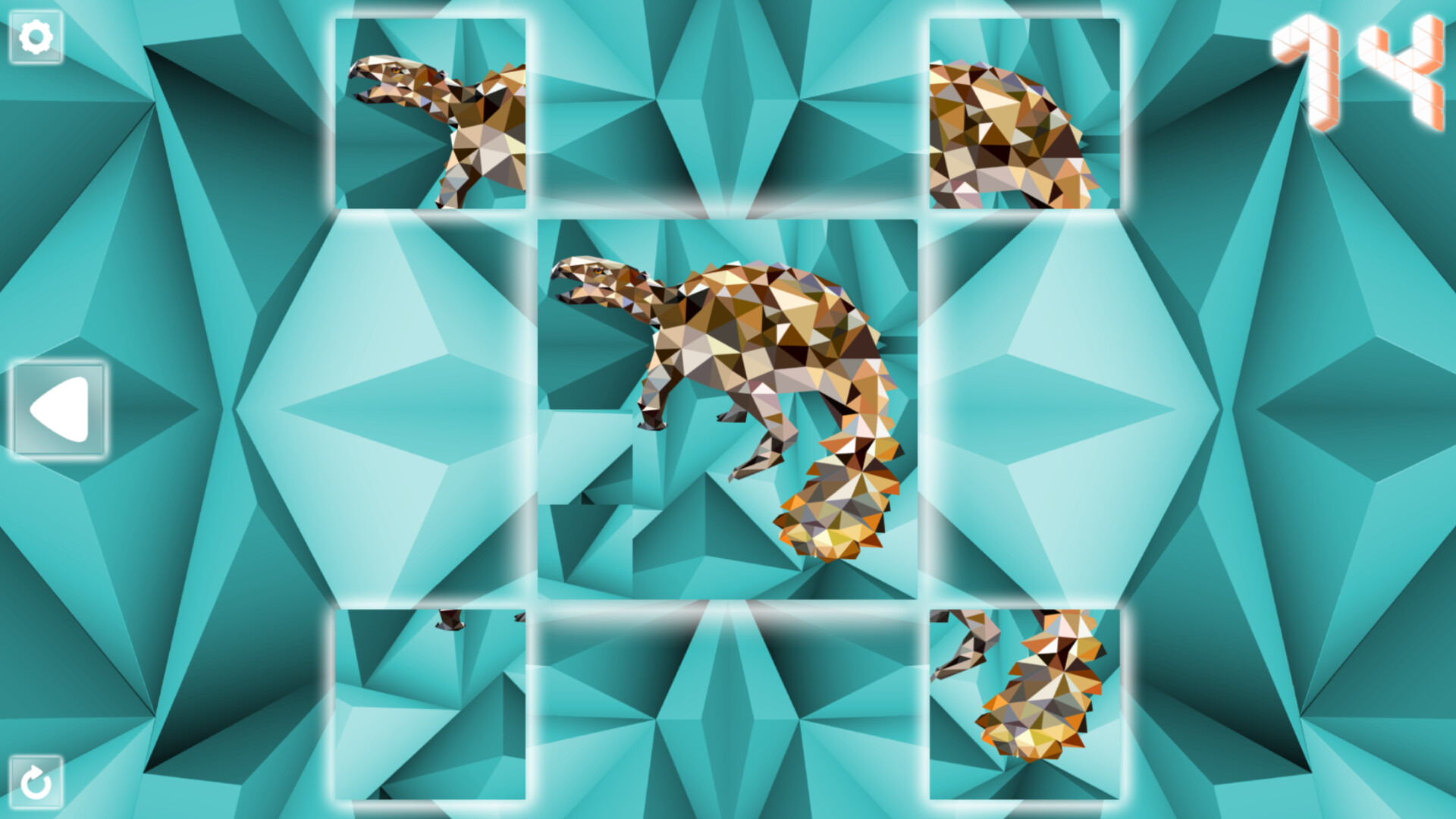 Poly Puzzle: Dinosaurs screenshot 4