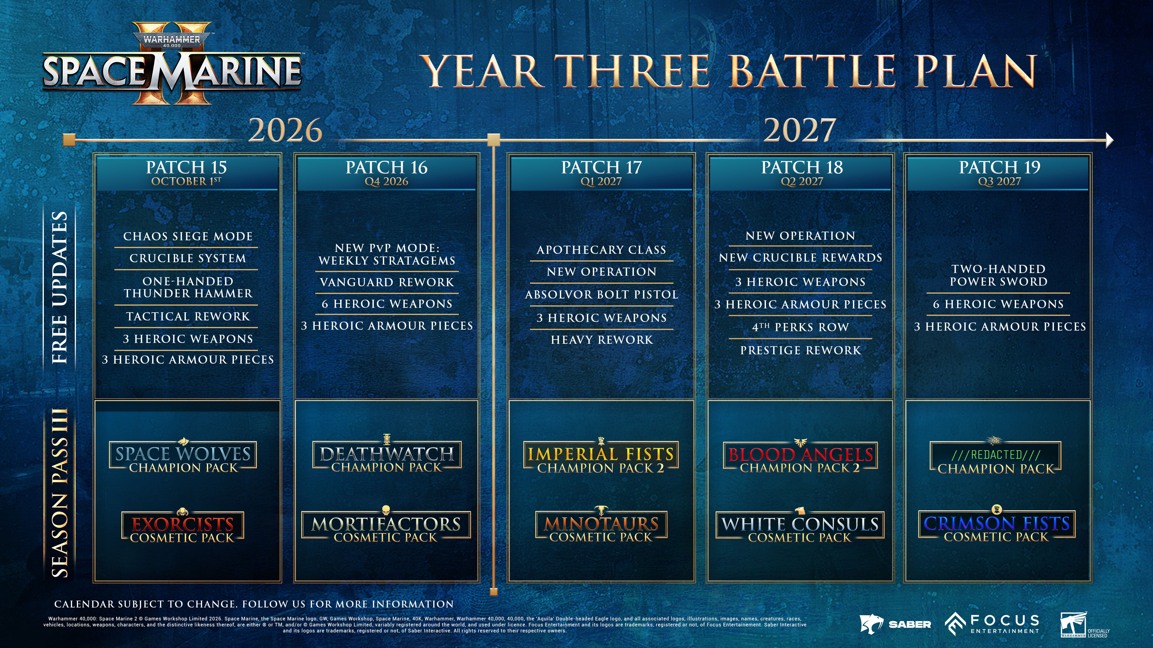 Warhammer 40,000: Space Marine 2 trailer