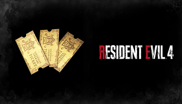 Resident Evil 4 Weapon Exclusive Upgrade Ticket x3 (D)