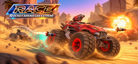 Cover art from RACE: Rocket Arena Car Extreme