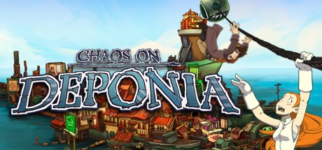 غلاف لعبة Chaos on Deponia