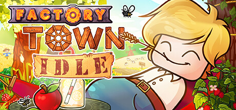 غلاف لعبة Factory Town Idle