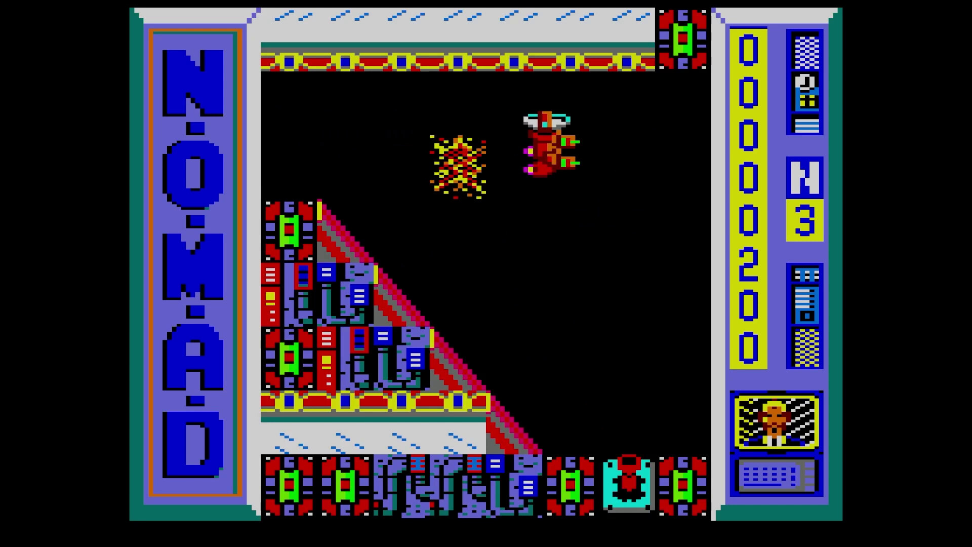 N.O.M.A.D. (CPC/Spectrum) screenshot 3