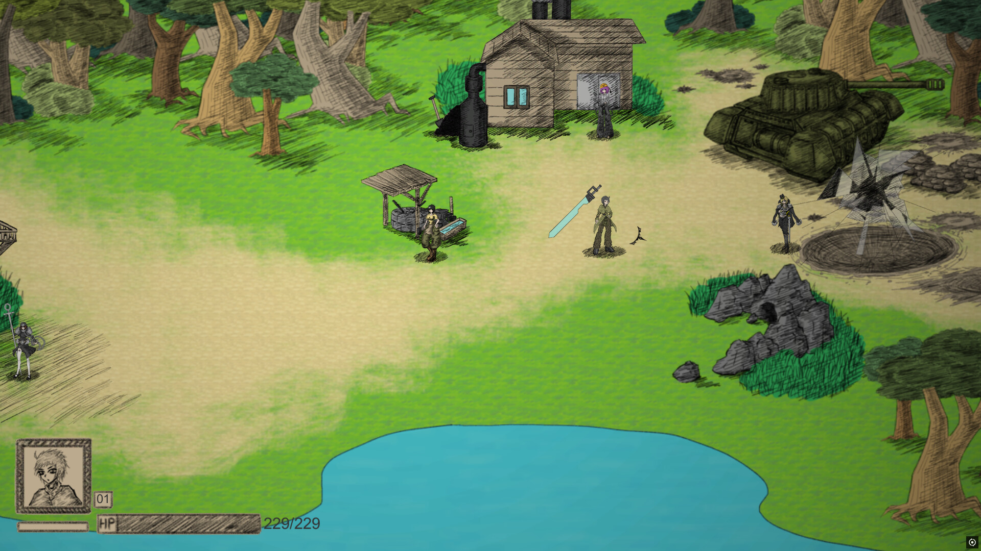 Island on cloud trailer