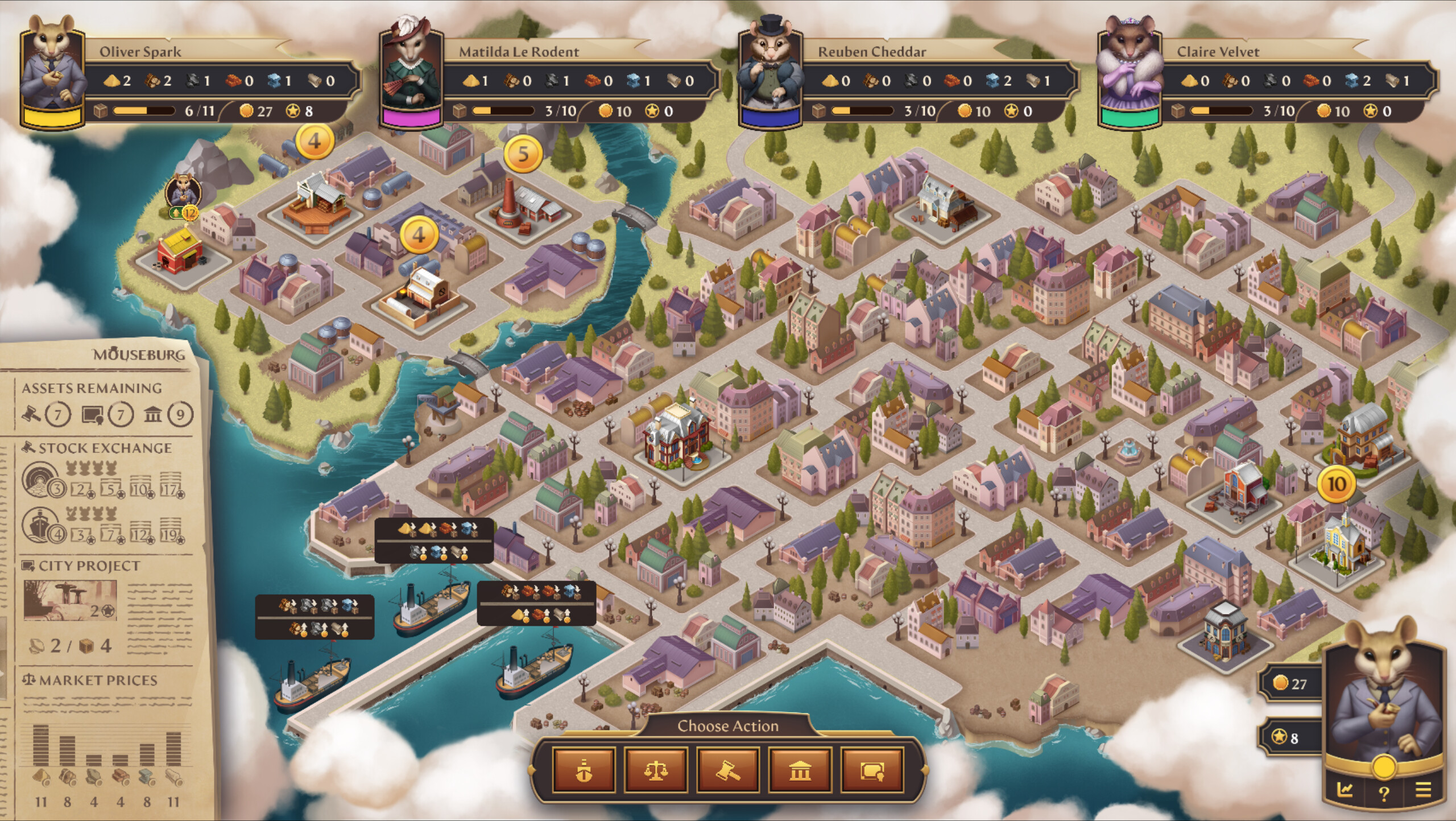 Mouseburg: Pursuit of Power screenshot 3