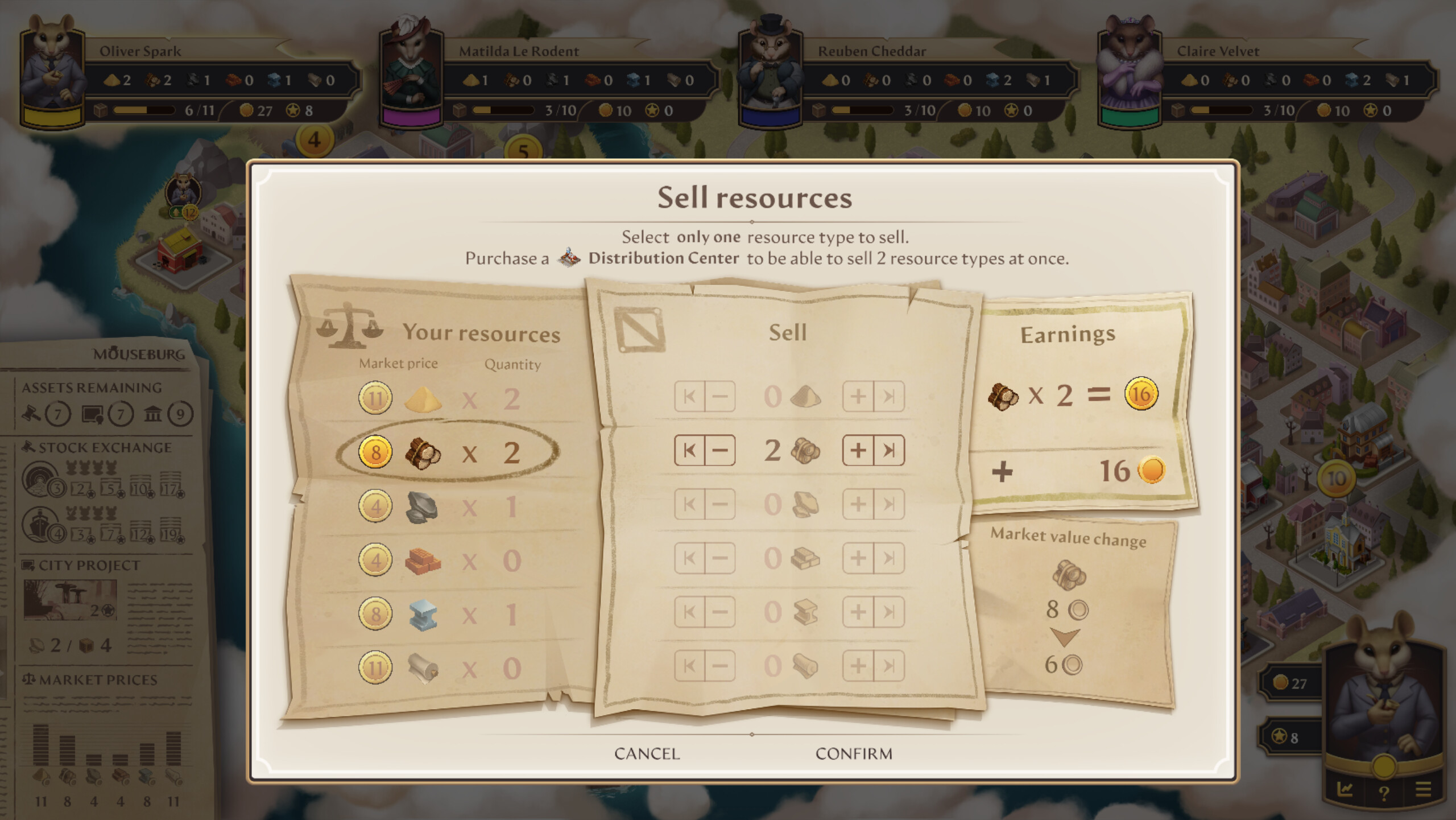 Mouseburg: Pursuit of Power screenshot 2