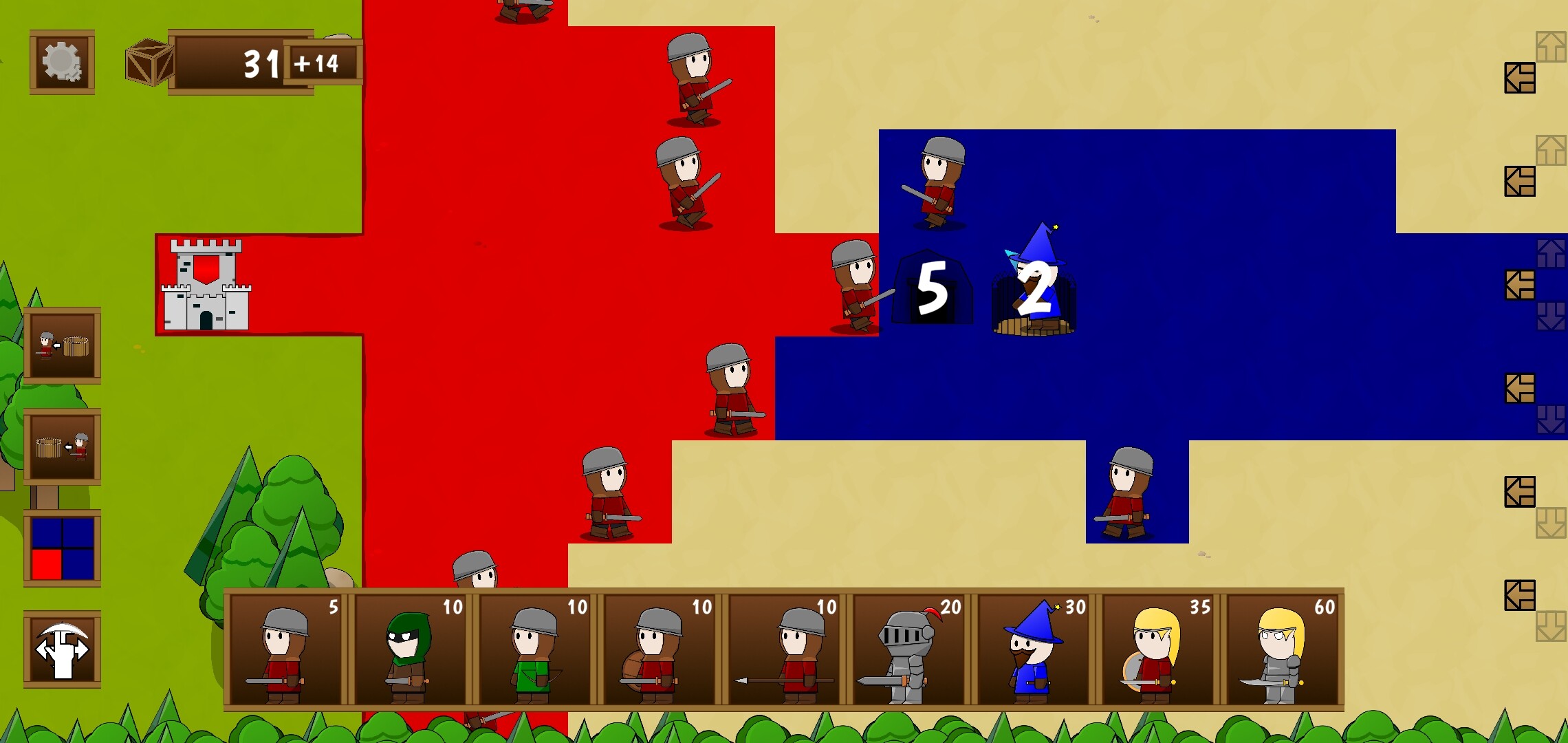 Fantasy Mercenary Wars trailer