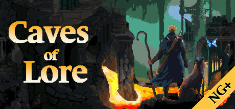 غلاف لعبة Caves of Lore