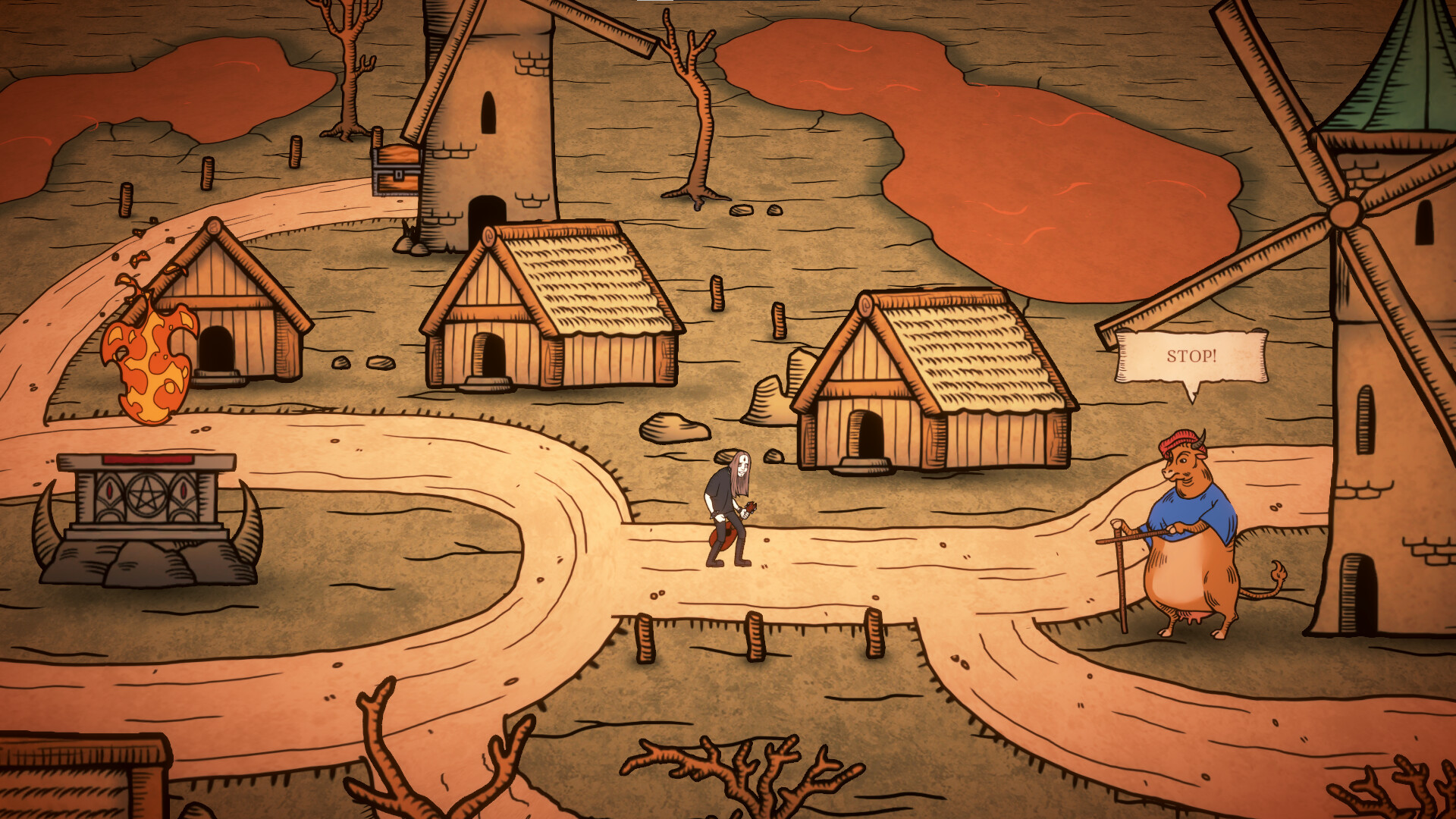 Chuck the Metalhead in Medieval Hell trailer