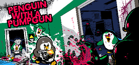 Cover art from Penguin with a Pumpgun