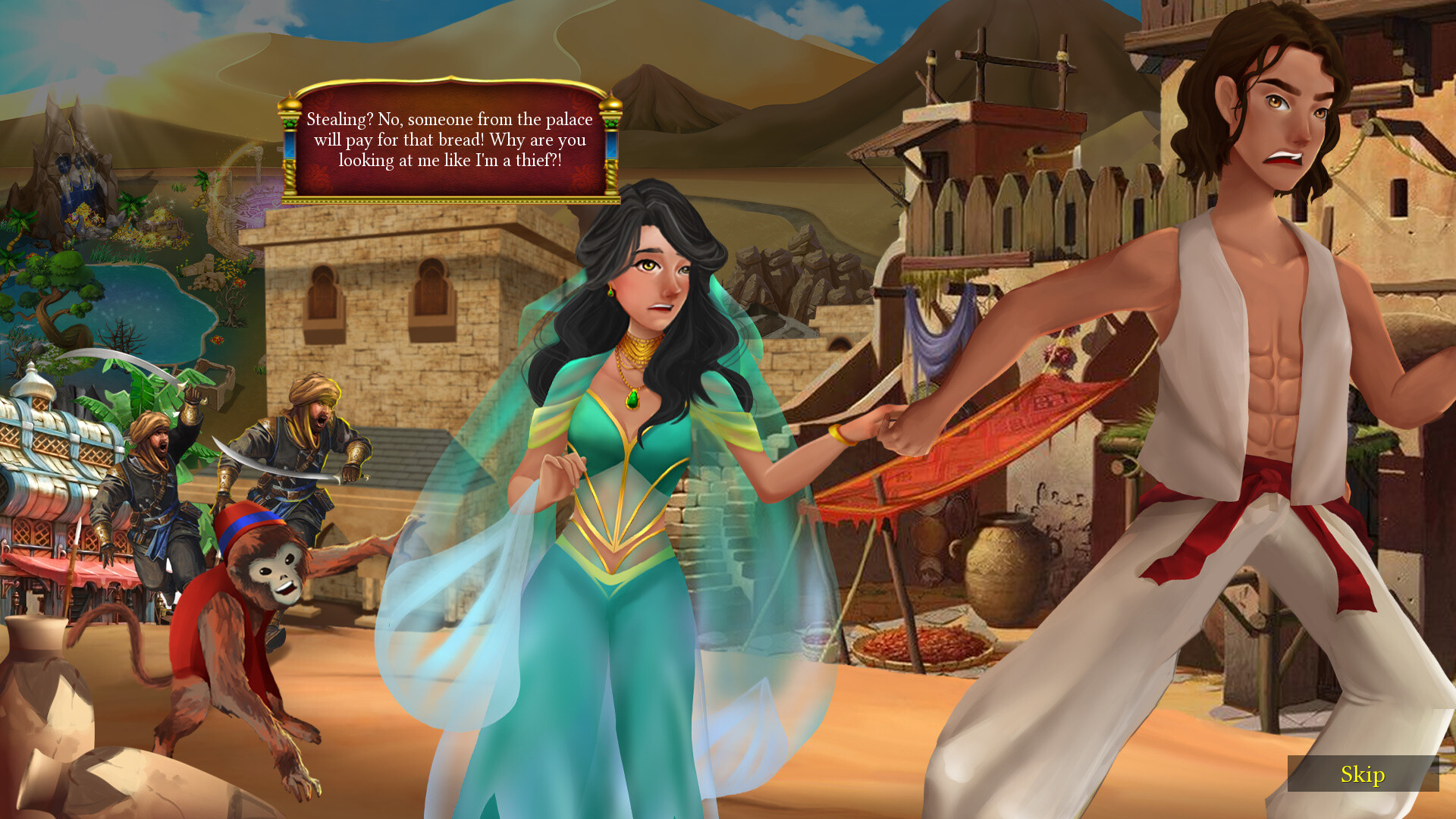 Amanda's Magic Book 6: Aladdin's Magic Lamp screenshot 4