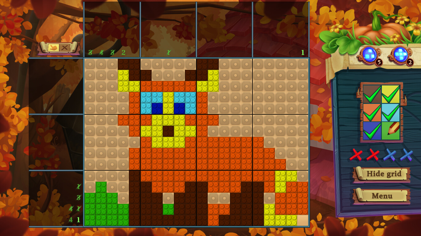 Adventure mosaics. Autumn Journey screenshot 2