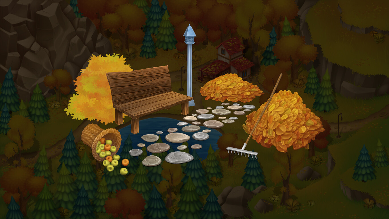Adventure mosaics. Autumn Journey screenshot 3