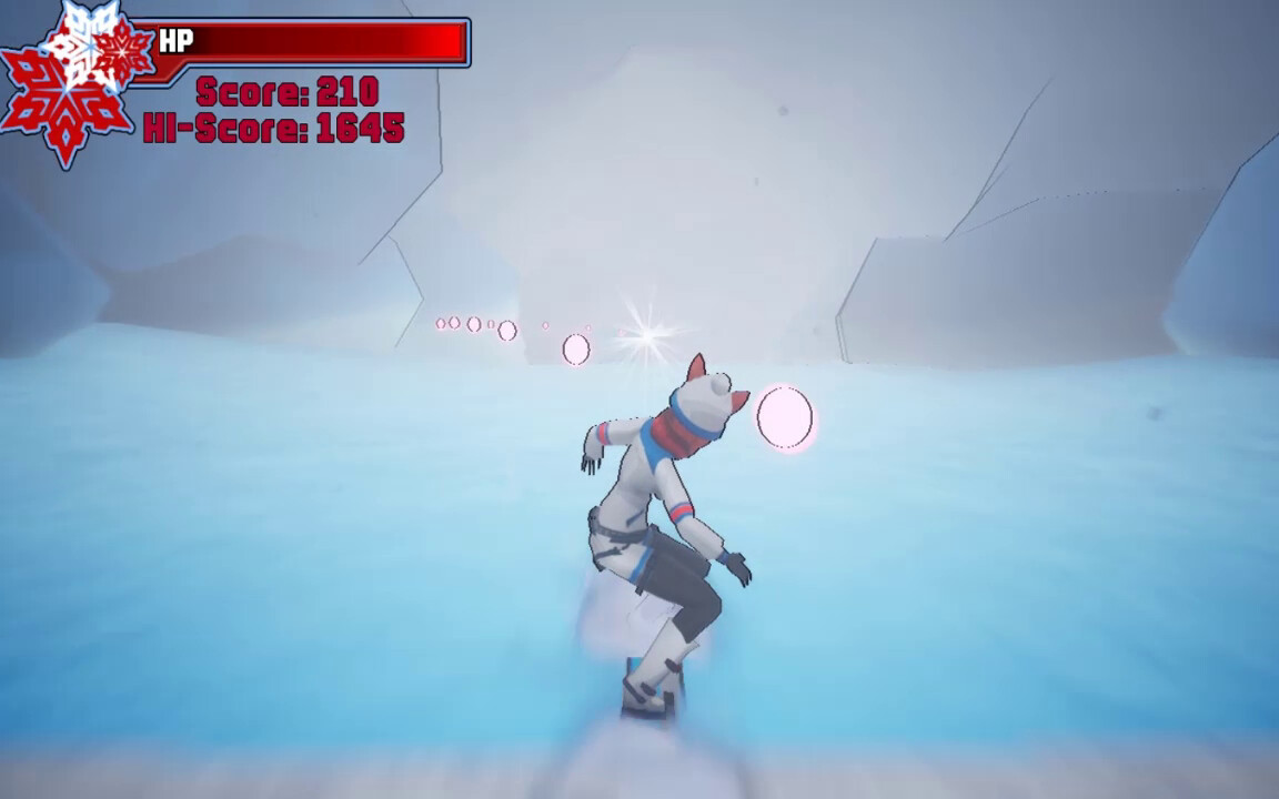 Abstract Winter trailer