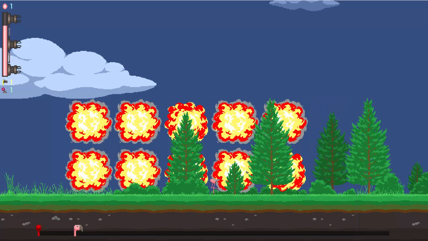 Flamingo Go With Gun screenshot 2
