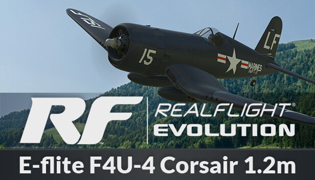 RealFlight Evolution - E-flite F4U-4 Corsair 1.2m