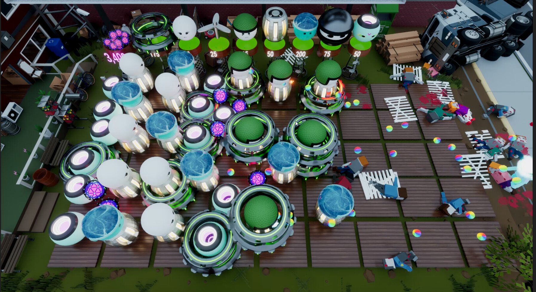 Ball Army vs Zombie screenshot 3