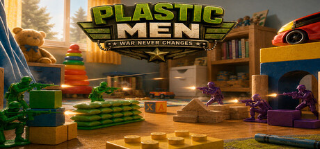 Cover art from Plastic Men: War never changes