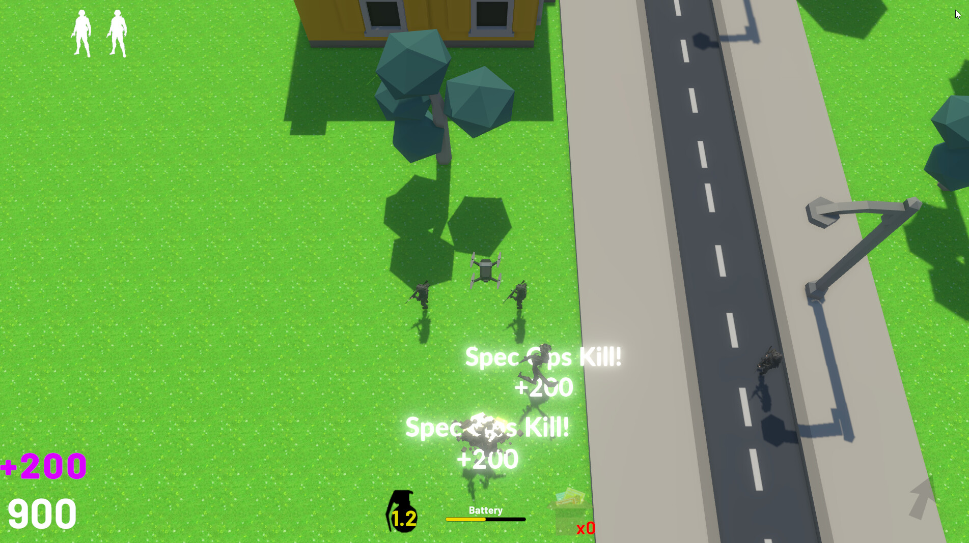Grenade Drone Simulator screenshot 4