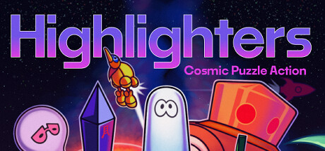 Cover art from Highlighters: Cosmic Puzzle Action