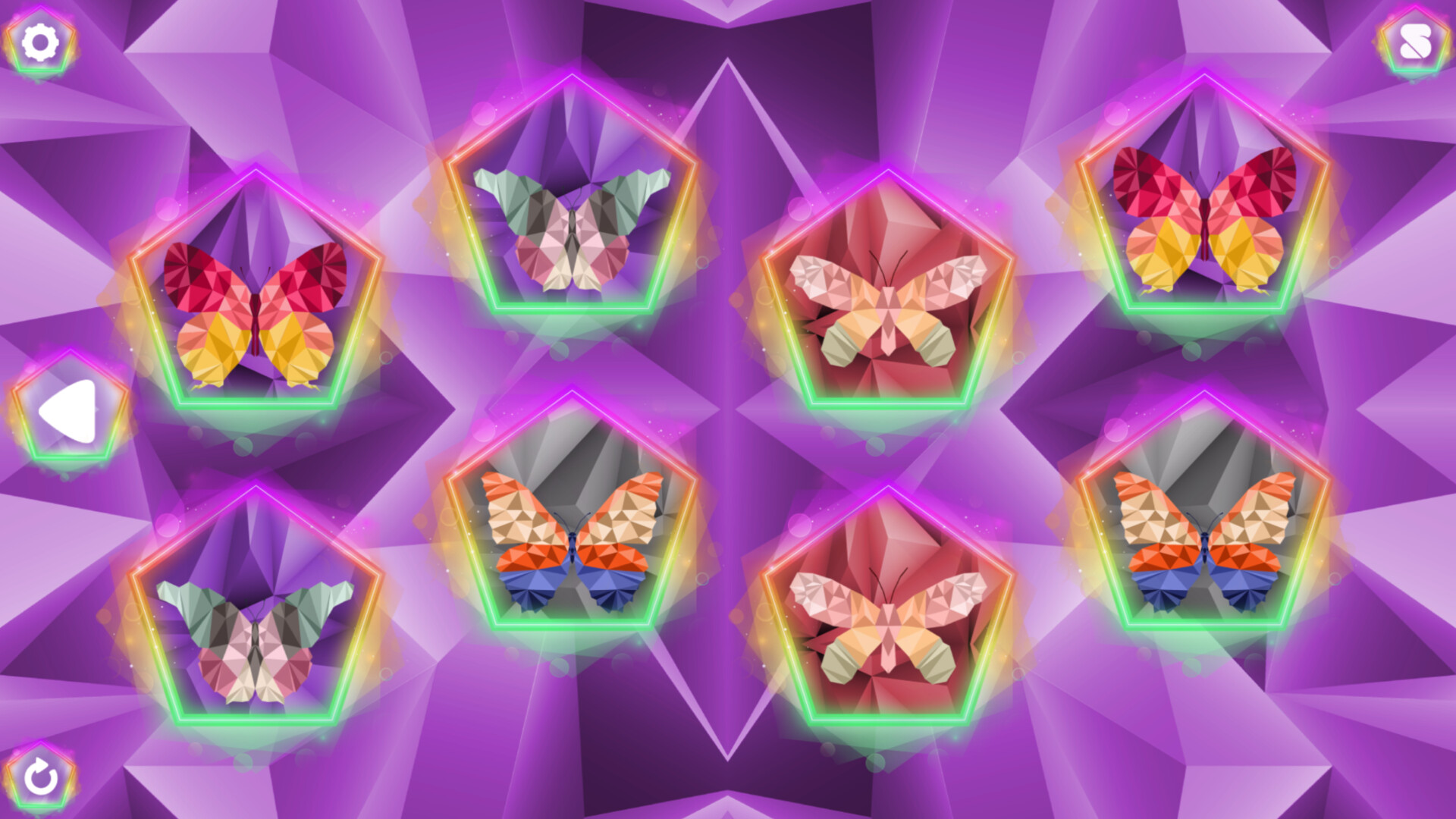 Poly Memory: Butterflies screenshot 2