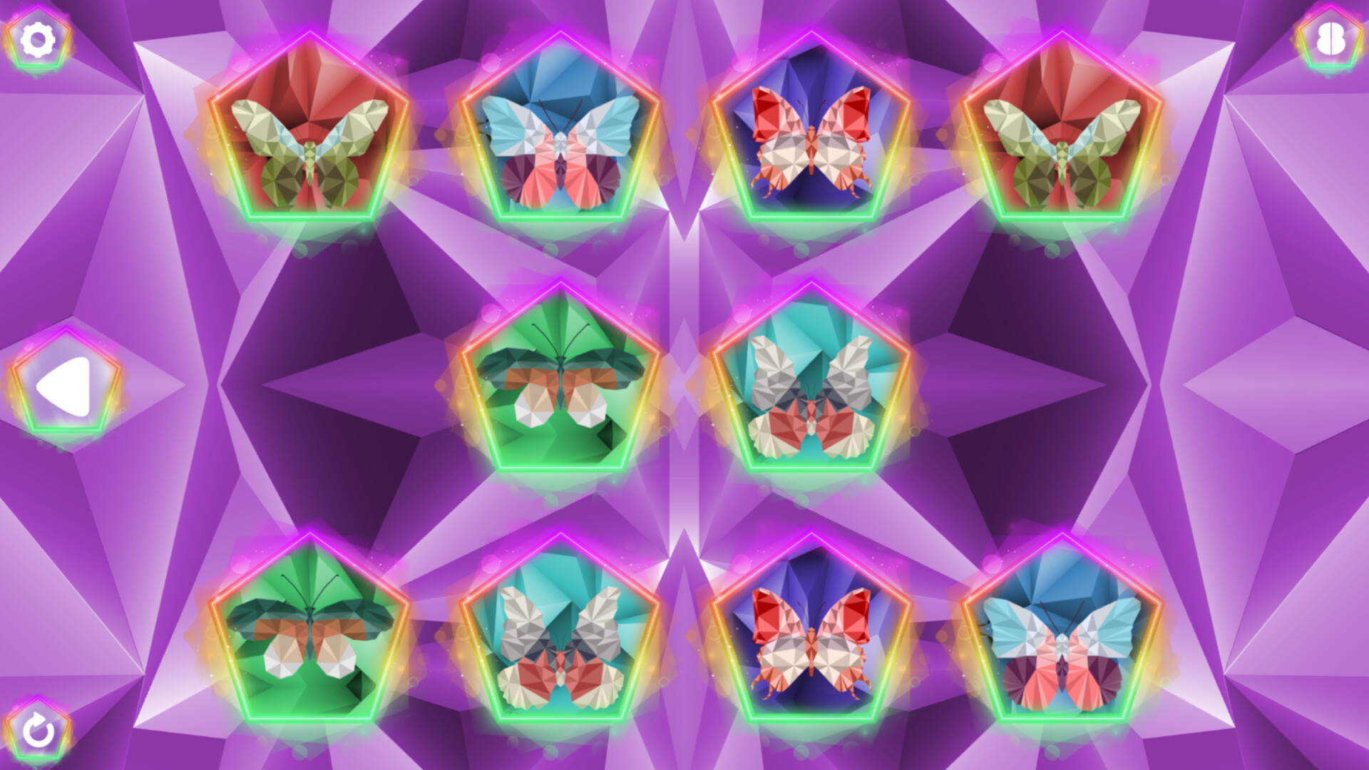 Poly Memory: Butterflies screenshot 3