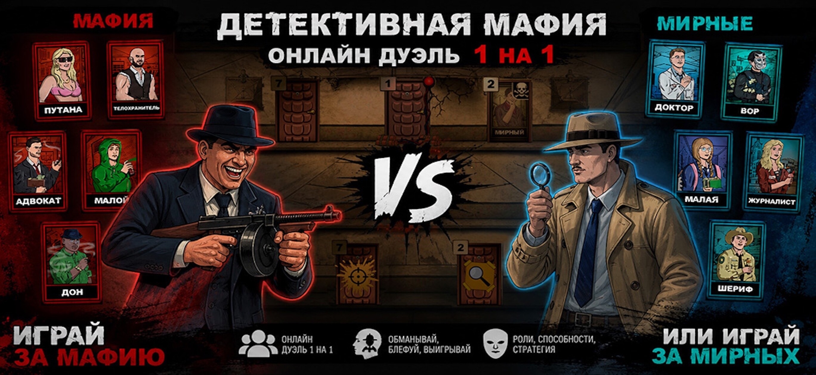 Мафия шахматы (Жмурки) trailer