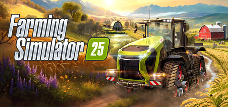 غلاف لعبة Farming Simulator 25