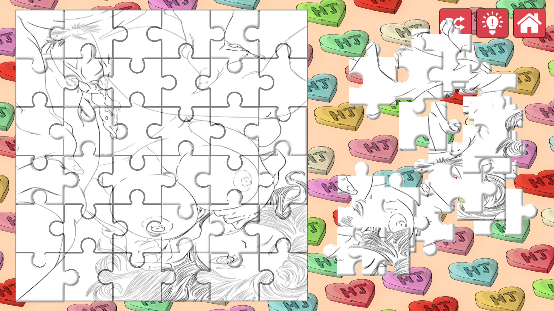 Hentai Jigsaw Puzzle Collection: Valentine’s Edition trailer
