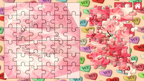 Hentai Jigsaw Puzzle Collection: Valentine’s Edition screenshot 4