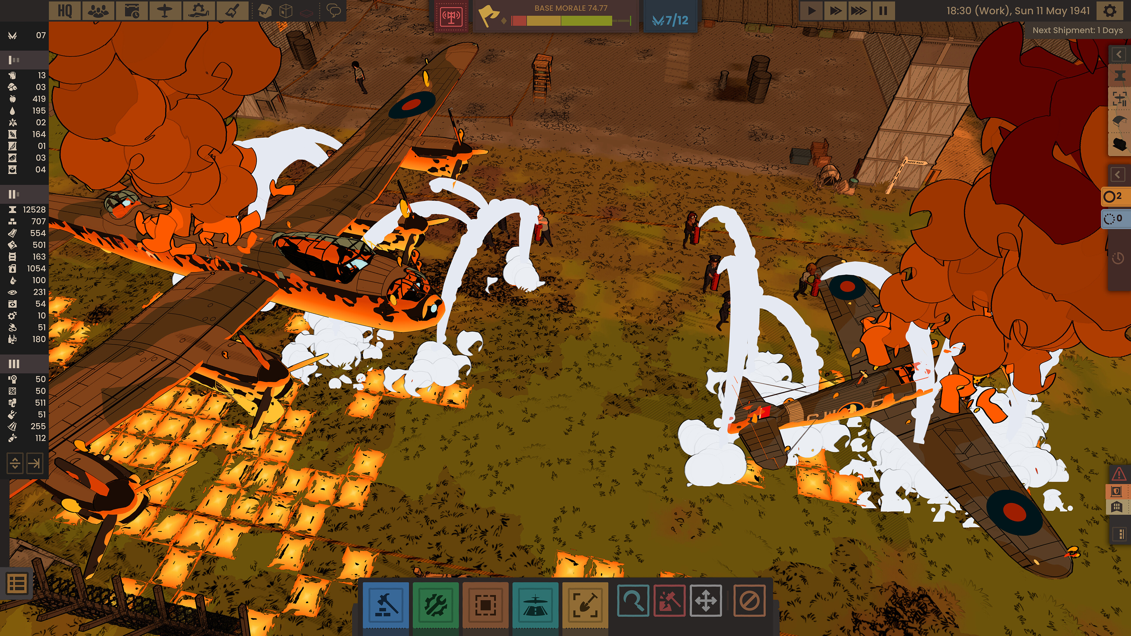 Ground of Aces – The World War II Airbase Builder screenshot 5
