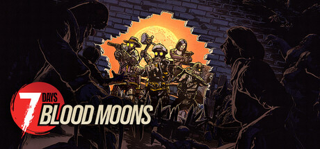 غلاف لعبة 7 Days Blood Moons
