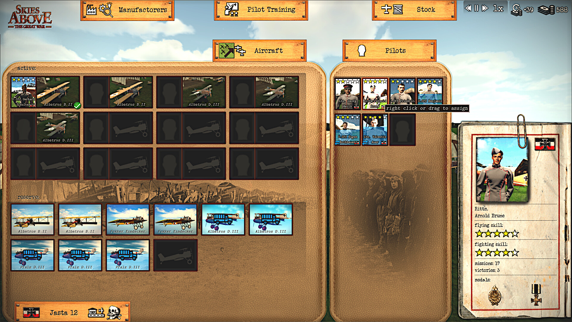 Skies above the Great War screenshot 5