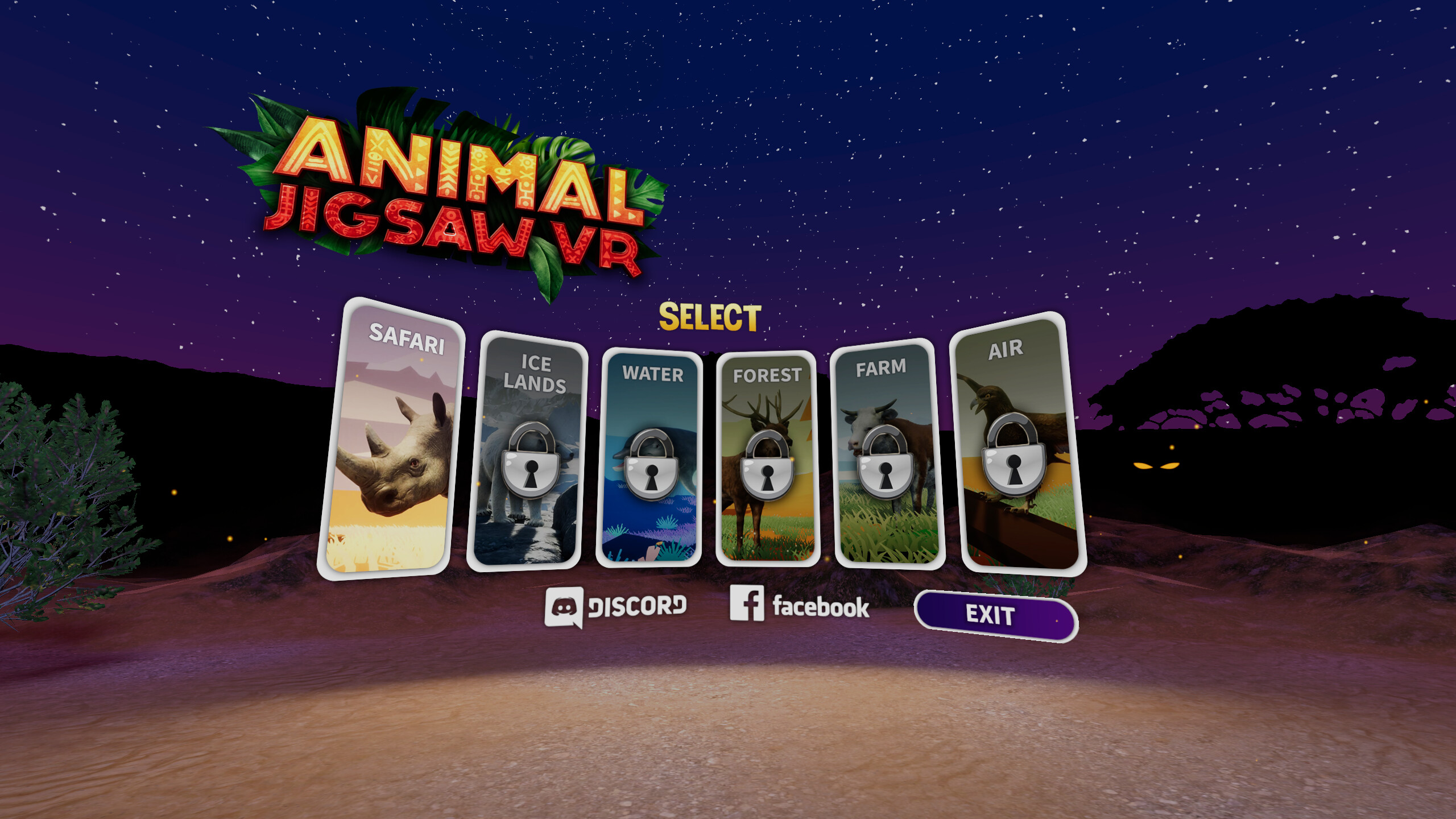 Animal Jigsaw VR trailer