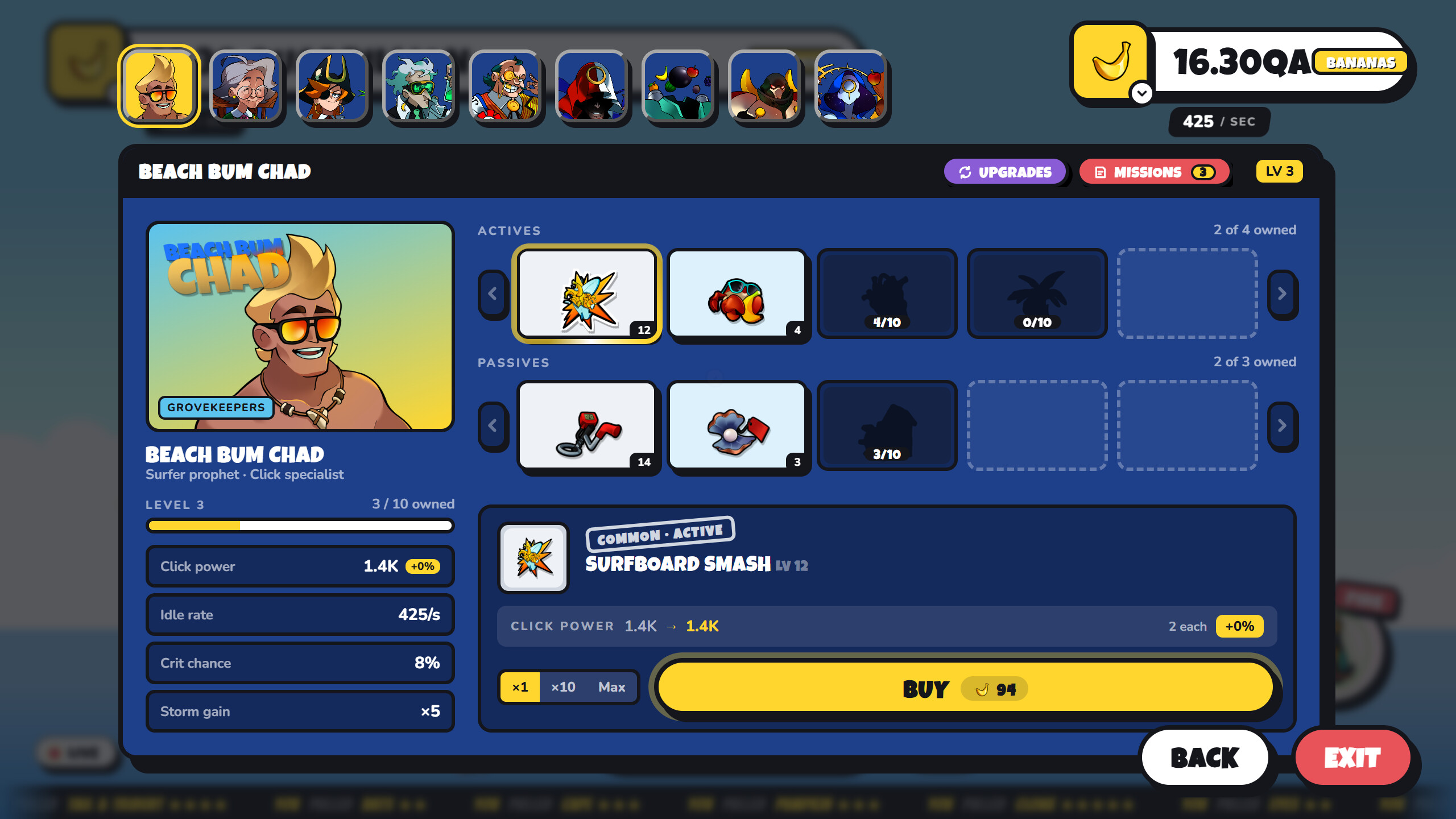 Banana Clicker screenshot 2