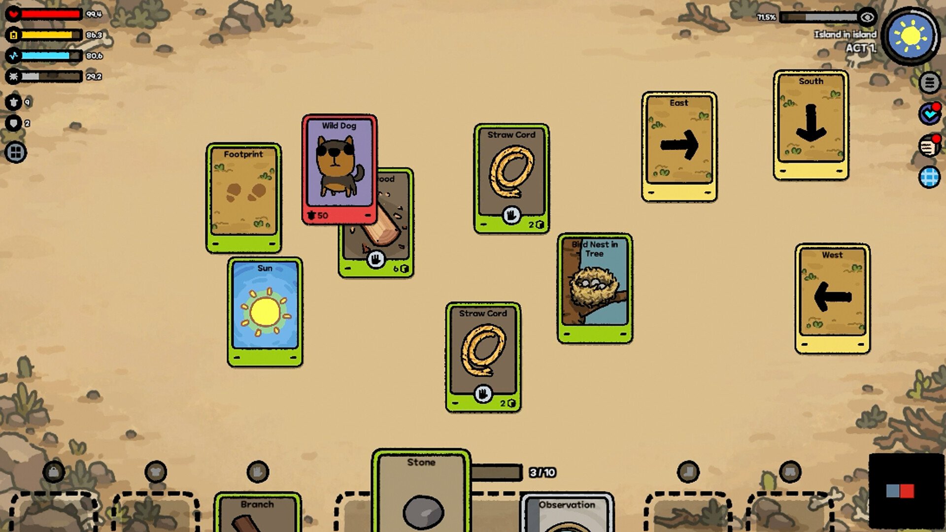 Stack Island - Survival card game screenshot 5