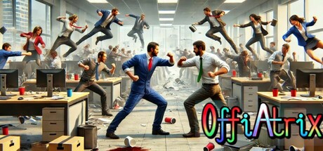 Cover art from OffiAtrix: Rise of the Team Leader
